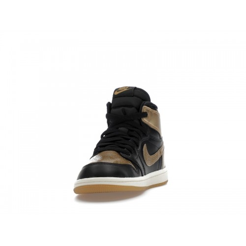 Air Jordan 1 Retro High OG PS Black Gold - детская сетка размеров