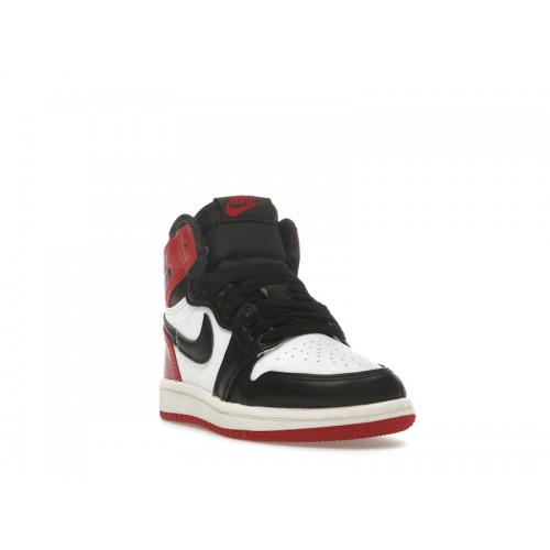 Air Jordan 1 Retro High OG PS Black Toe Reimagined - детская сетка размеров