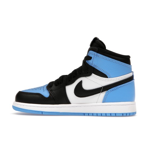 Кроссы Jordan 1 Retro High OG UNC Toe (PS) - детская сетка размеров