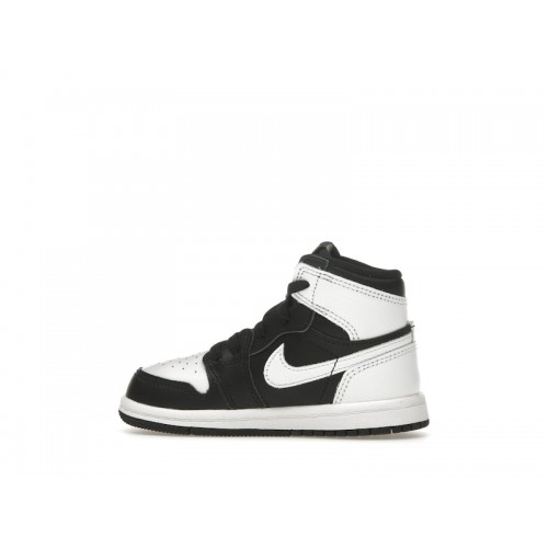 Air Jordan 1 Retro High OG TD Black White 20 - детская сетка размеров