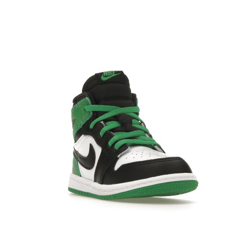 Кроссы Jordan 1 Retro High OG Lucky Green (TD) - детская сетка размеров