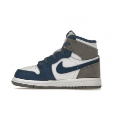 Малышам Jordan 1 Retro High OG True Blue (TD)