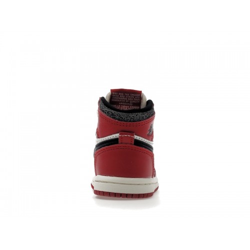 Кроссы Jordan 1 Retro High OG Chicago Lost and Found (TD) - детская сетка размеров