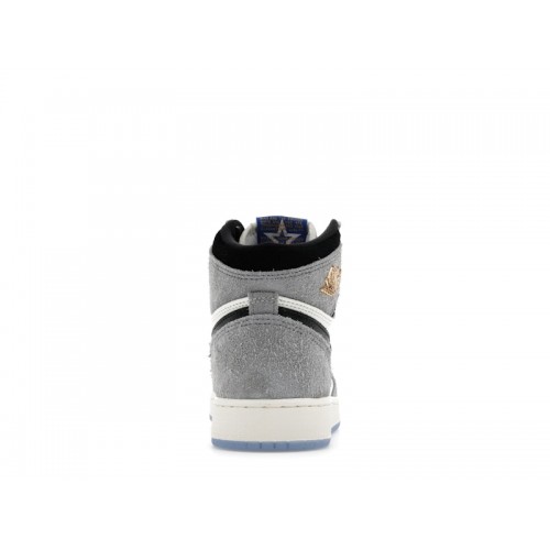 Air Jordan 1 Retro High OG GS All-Star Cool Grey - подростковая сетка размеров