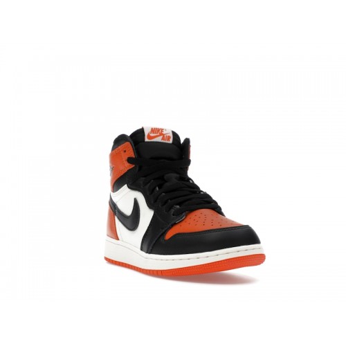Кроссы Jordan 1 Retro High OG Shattered Backboard (2025) (GS) - подростковая сетка размеров