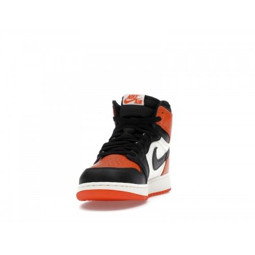 Кроссы Jordan 1 Retro High OG Shattered Backboard (2025) (GS) - подростковая сетка размеров