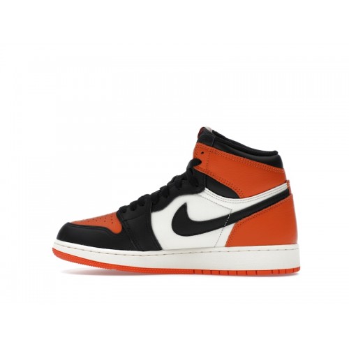 Кроссы Jordan 1 Retro High OG Shattered Backboard (2025) (GS) - подростковая сетка размеров