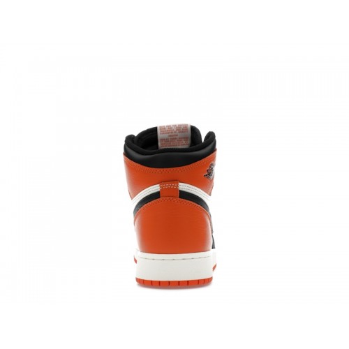 Кроссы Jordan 1 Retro High OG Shattered Backboard (2025) (GS) - подростковая сетка размеров