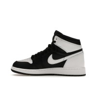 Подростковые Jordan 1 Retro High OG Black White (GS)