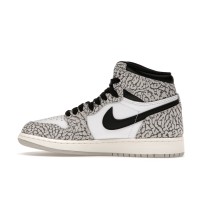Подростковые Jordan 1 Retro High OG White Cement (GS)