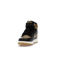Подростковые Jordan 1 Retro High OG Black Metallic Gold (GS)