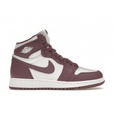 Подростковые кроссовки Jordan 1 Retro High OG Mauve (GS)