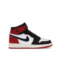 Подростковые Jordan 1 Retro High OG Black Toe Reimagined (GS)