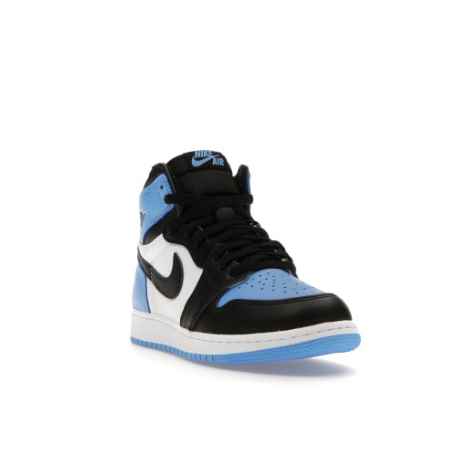 Кроссы Jordan 1 Retro High OG UNC Toe (GS) - подростковая сетка размеров