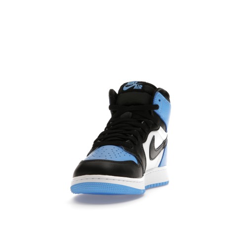 Кроссы Jordan 1 Retro High OG UNC Toe (GS) - подростковая сетка размеров