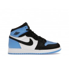 Подростковые кроссовки Jordan 1 Retro High OG UNC Toe (GS)