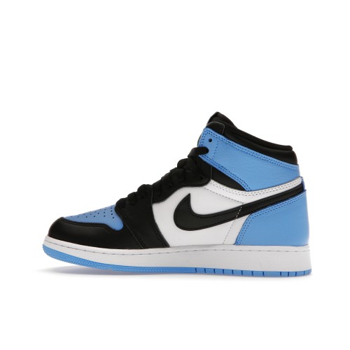 Кроссы Jordan 1 Retro High OG UNC Toe (GS) - подростковая сетка размеров