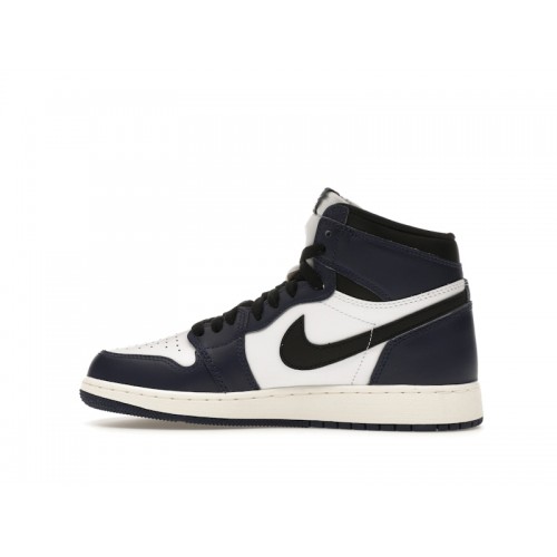 Air Jordan 1 Retro High OG GS Midnight Navy - подростковая сетка размеров