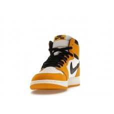 Подростковые Jordan 1 Retro High OG Yellow Ochre (GS)