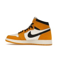 Подростковые Jordan 1 Retro High OG Yellow Ochre (GS)