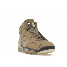 Женские Jordan 6 Retro Gore-Tex Brown Kelp (W)