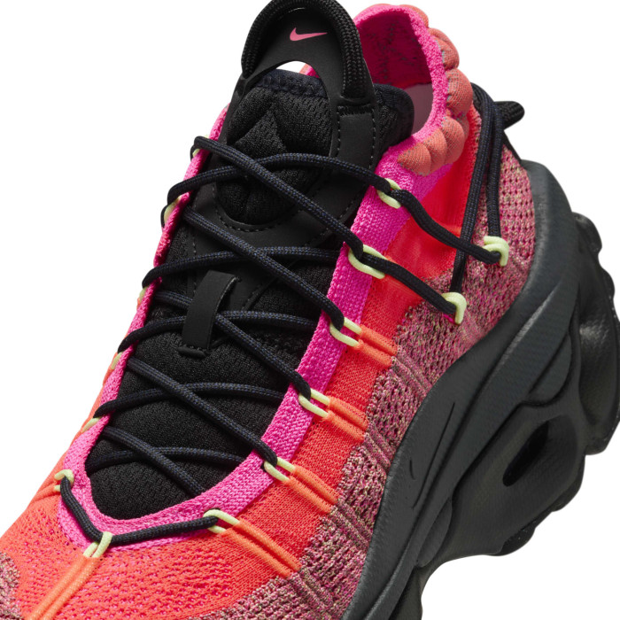 Nike Air Max Flyknit Venture Hyper Pink Black (W) - женская сетка размеров Nike Air Max Flyknit Venture Hyper Pink Black (W) - женская сетка размеров