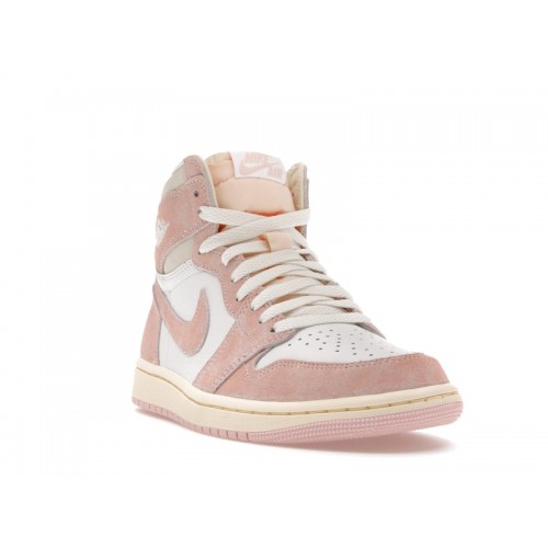 Кроссы Jordan 1 Retro High OG Washed Pink (W) - женская сетка размеров