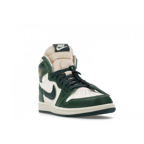 Air Jordan 1 Retro High OG PS Pale Ivory Fir - детская сетка размеров