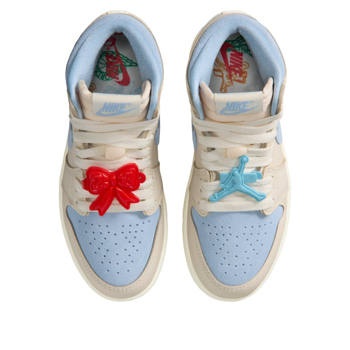 Air Jordan 1 Retro High OG PS Pale Ivory Psychic Blue - детская сетка размеров Air Jordan 1 Retro High OG PS Pale Ivory Psychic Blue - детская сетка размеров