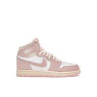 Детские кроссовки Jordan 1 Retro High OG Washed Pink (PS)