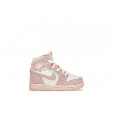 Кроссовки для малыша Jordan 1 Retro High OG Washed Pink (TD)