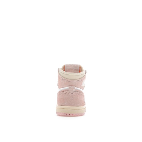 Кроссы Jordan 1 Retro High OG Washed Pink (TD) - детская сетка размеров