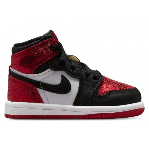 Air Jordan 1 Retro High OG TD Ruby - детская сетка размеров