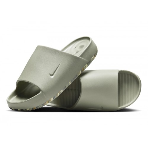 Nike Calm Slide Light Army Light Khaki College Grey - мужская сетка размеров