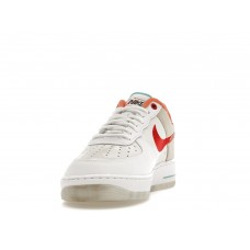 Кроссовки Nike Air Force 1 Low 07 PRM Just Do It White Red Teal