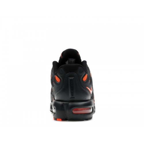 Кроссы Nike Air Max Plus Drift Black Dragon Red - мужская сетка размеров