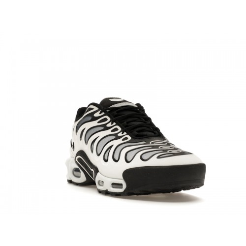 Кроссы Nike Air Max Plus Drift White Black Metallic Silver - мужская сетка размеров