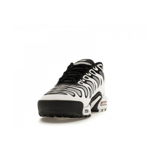 Кроссы Nike Air Max Plus Drift White Black Metallic Silver - мужская сетка размеров