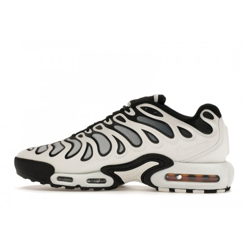 Кроссы Nike Air Max Plus Drift White Black Metallic Silver - мужская сетка размеров