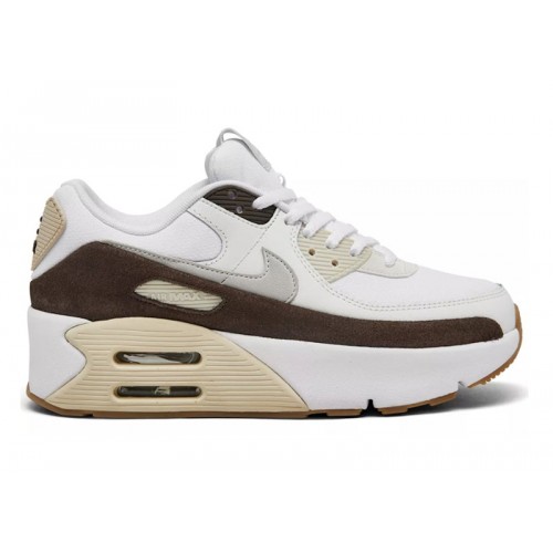 Кроссы Nike Air Max 90 LV9 Baroque Brown (W) - женская сетка размеров