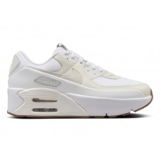 Женские кроссовки Nike Air Max 90 LV8 White Soft Pearl Platinum Tint Sail (W)