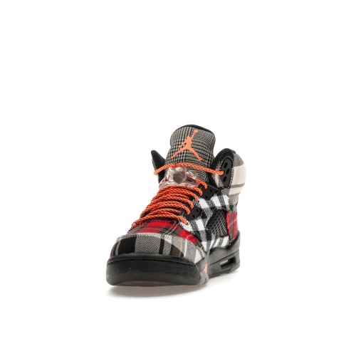 Кроссы Jordan 5 Retro Plaid (GS) - подростковая сетка размеров