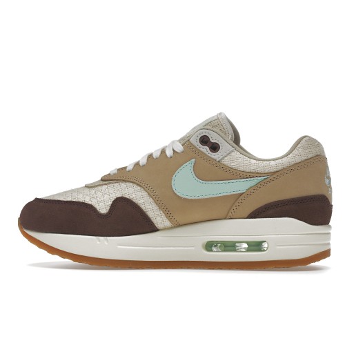 Кроссы Nike Air Max 1 Crepe Brown (2022) - мужская сетка размеров