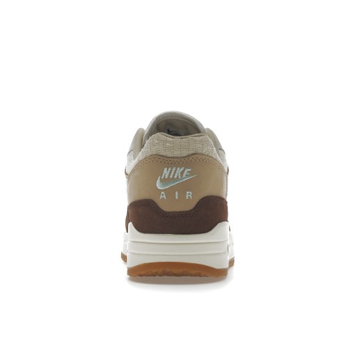 Кроссы Nike Air Max 1 Crepe Brown (2022) - мужская сетка размеров