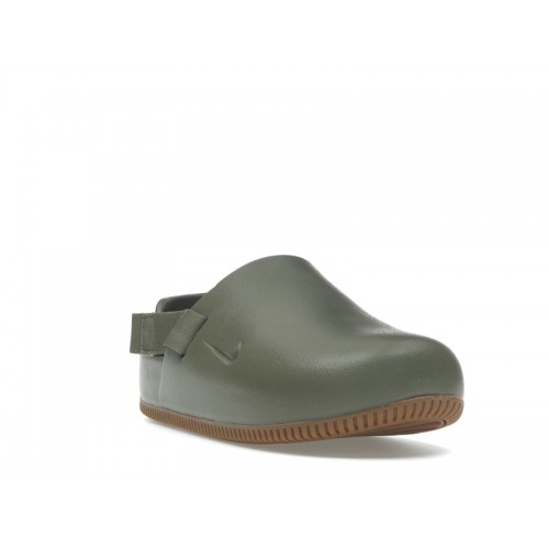 Nike Calm Mule Medium Olive Gum - мужская сетка размеров