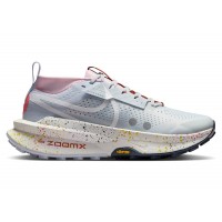 Женские кроссовки Nike ZoomX Zegama Trail 2 Pure Platinum Football Grey Pink Foam White (W)