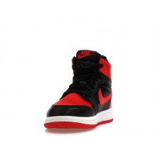 Детские Jordan 1 Retro High OG Satin Bred (PS)