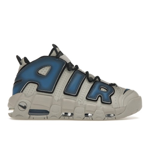 Кроссы Nike Air More Uptempo Industrial Blue - мужская сетка размеров