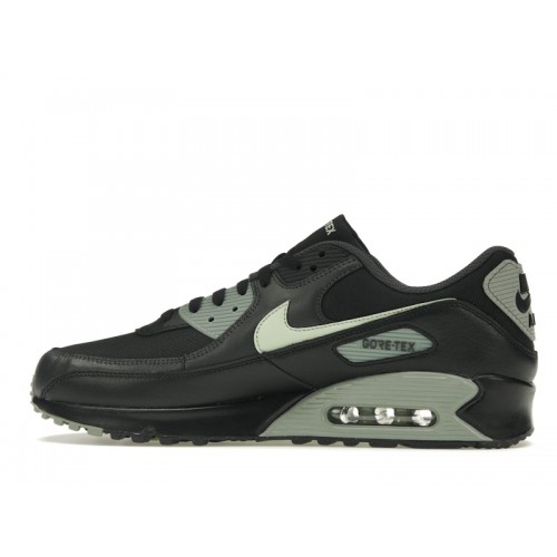 Кроссы Nike Air Max 90 Gore-Tex Black Honeydew - мужская сетка размеров