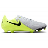 Nike Phantom GX 2 Academy FG/MG Metallic Silver Volt Black